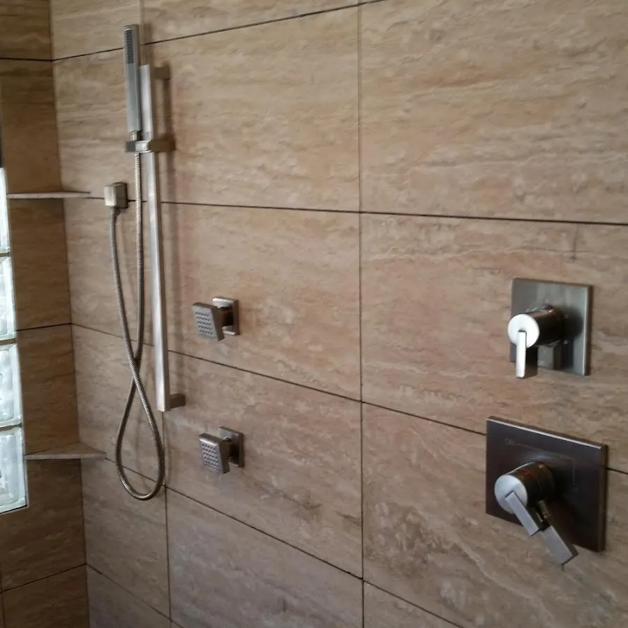 Shower fixture installation for Gas Line Repair in Baker